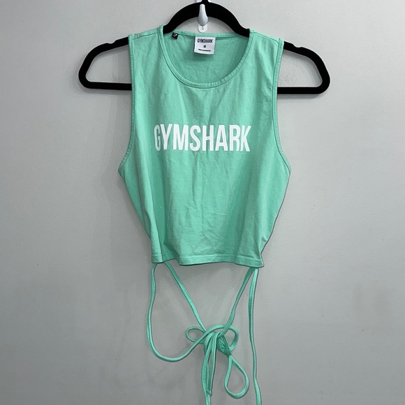 Gymshark Tops - Gymshark ribbon crop top